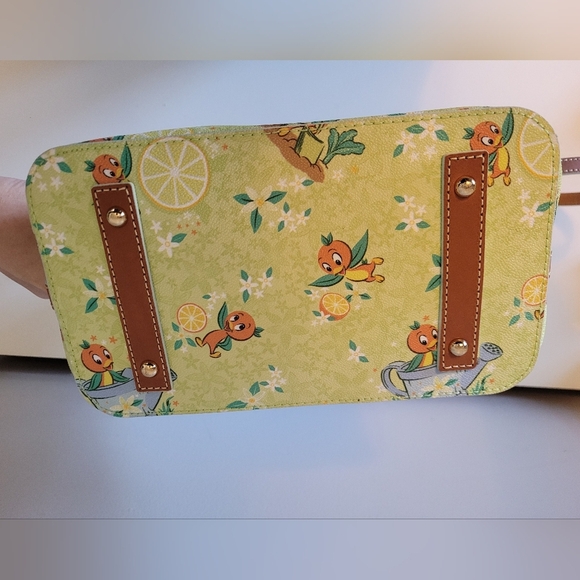 Dooney & Burke Disney Orange Bird Epcot Flower & Garden Festival Satchel, BNWOT - Picture 8 of 12